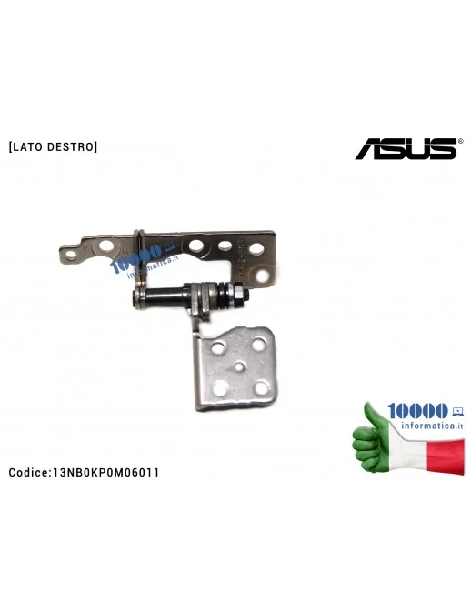 13NB0KP0M06011 Cerniera Hinge [DX] ASUS F412 X412 S412 F412D F412F F412U S412F S412U X412F X412U X412UA X412FJ [LATO DESTRO] ...