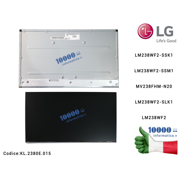 Display 23,8" LCD ACER Aspire C24-320 C24-860 C24-865 Veriton Z4860G Z6860G A890 Monitor B247Y [FHD] KL2380E015 KL.2380E.015