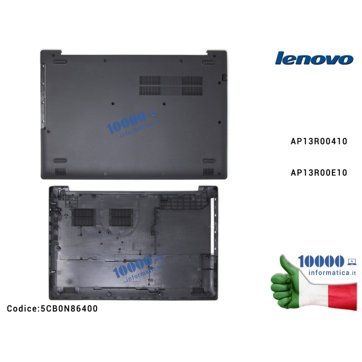 Bottom Case Scocca Inferiore [GRIGIO] LENOVO IdeaPad 320-15ABR (80XS) 320-15IAP 320-15AST 320-15IKB 320-15ISK Lower Case AP13R00