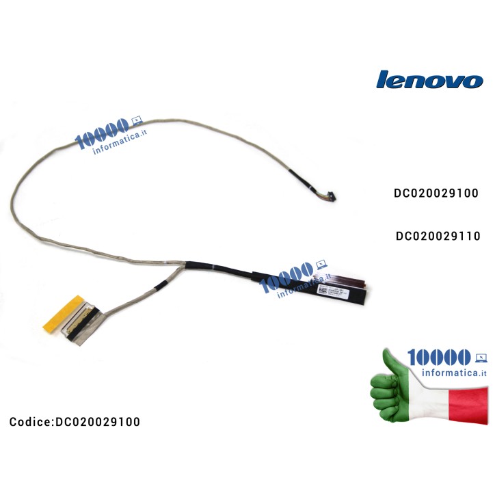 Cavo Flat LCD LENOVO IdeaPad 3 CB-11IGL05 (82BA) GS150 EDP CABLE DC020029100 DC020029110