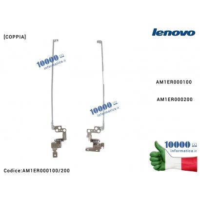 Cerniere Hinges LENOVO IdeaPad 100-15 100-15IBY (80MJ) (80R8) B50-10 (80QR) [COPPIA] AM1ER000100 AM1ER000200 5H50J30810 Cerniera Hinge