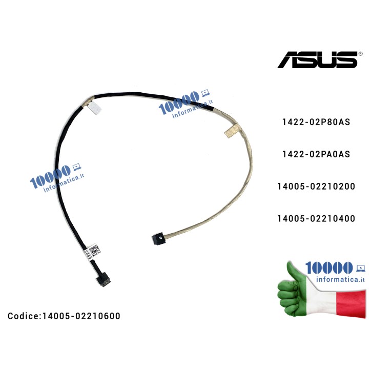 Cavo CMOS CABLE ASUS ZenBook UX430 UX430U UX430UA UX430UN UX430UQ 1422-02P80AS 1422-02PA0AS 14005-02210200 14005-02210400 14005-