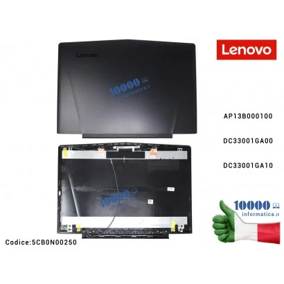 5CB0N00250 Cover LCD LENOVO Legion Y520-15IKBN (80WK) [NERO] Y520 R520 R720 + Antenna AP13B000100 DC33001GA00 DY512 DC33001GA10