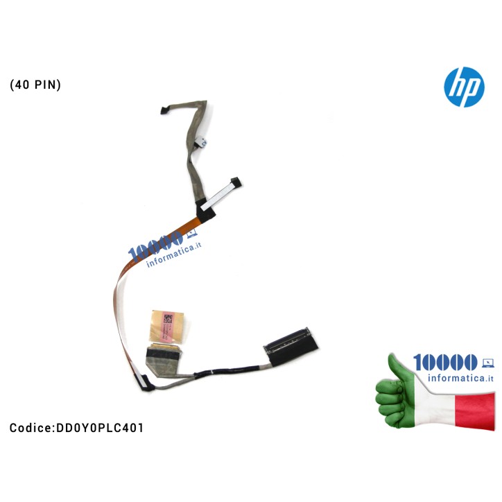 Cavo Flat LCD HP EliteBook x360 1030 G3 (40 PIN) DD0Y0PLC401