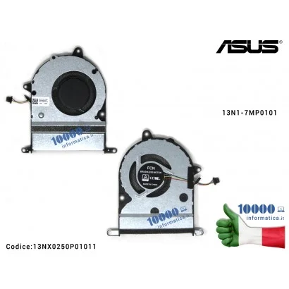 13NX0250P01011 Ventola Fan CPU ASUS P3540 P3540F P3540FB P3540FA 13N1-7MP0101 13NX0250P01011