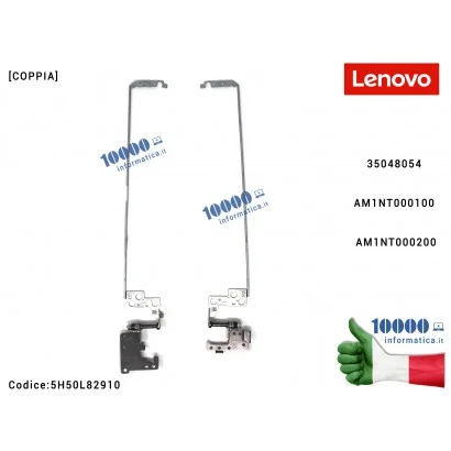 5H50L82910 Cerniere Hinges LENOVO IdeaPad 110-15ISK (80UD) [COPPIA] 35048054 AM1NT000100 AM1NT000200 5H50L82910 Cerniera Hinge