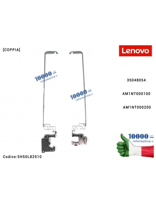 5H50L82910 Cerniere Hinges LENOVO IdeaPad 110-15ISK (80UD) [COPPIA] 35048054 AM1NT000100 AM1NT000200 5H50L82910 Cerniera Hinge