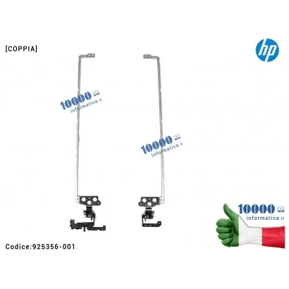 Cerniere Hinges LCD [COPPIA] HP 14T-B 14-B 14Z-B 240 G6 245 G6 TPN-Q186 TPN-Q187 [R+L] 925356-001