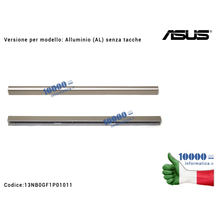 Copri Cerniere Coperchio ASUS VivoBook S14 S410 [AL] (ICICLE GOLD) A411 F411 K410 P1410 S401 S410QA S410U S410UA S410UF S410UN S410UQ X411 X411Q X411QA X411U