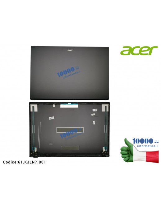 Cover LCD ACER Aspire A517-58GM 61.KJLN7.001 61KJLN7001 LCD Cover Posteriore Alloggio Nero 1TH4ZZZ0685