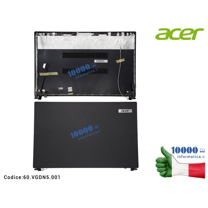 Cover LCD ACER TravelMate P2410-M P2510-M TMP2410-M TMP2510-M TMP2510-G2 Cavo Flat LCD + Cerniere + Antenna 60.VGDN5.001 60VGDN5