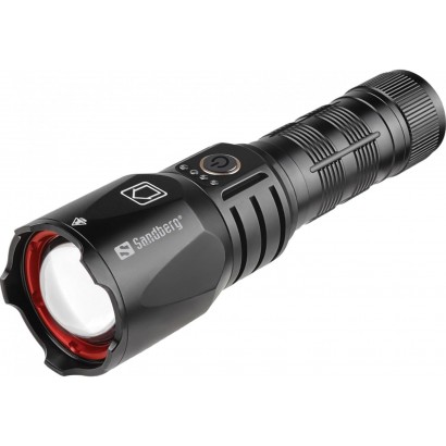 420-89 Torcia Sandberg Survivor Torch Powerbank 5000 mAh waterproof case torcia impermeabile per...