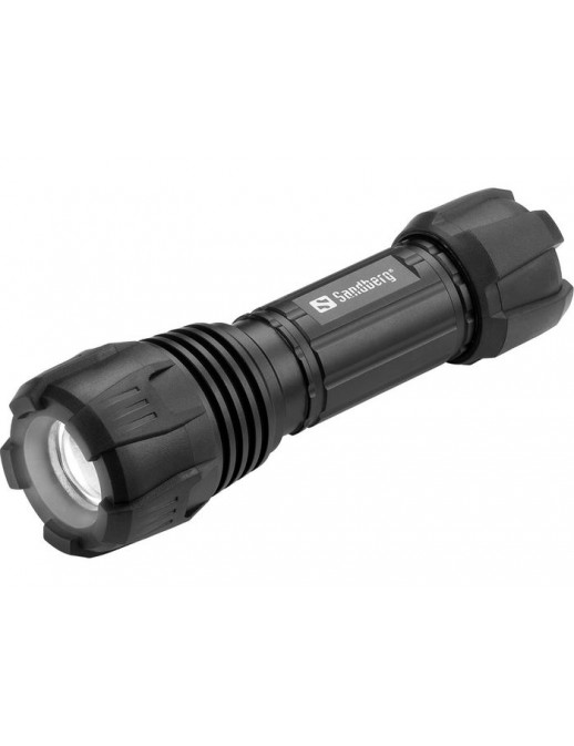 421-07 Torcia Sandberg Survivor Torch Battery AAA Batterie 300 Lumen waterproof case torcia impermeabile per sopravvivenza
