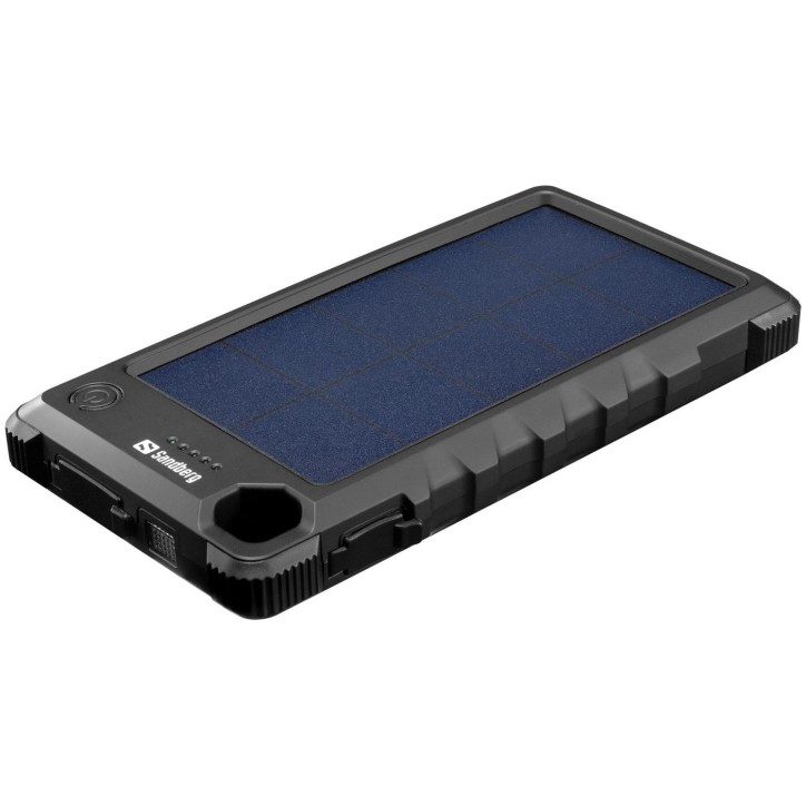 420-53 Ricarica Solare Sandberg Outdoor Solar Powerbank 10000 mAh caricabatterie