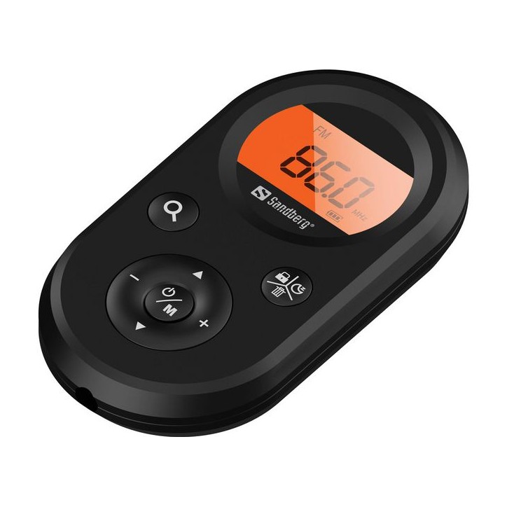 421-02 Radio Tascabile Sandberg Pocket Radio FM+AM Recharge Ricaricabile Radio Portatile AM/FM con auricolari inclusi