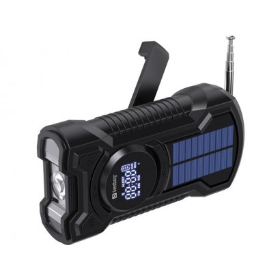 421-03 Radio Sandberg Survivor Radio All-in-1 Torcia Powerbank 5000 mAh Radio FM+AM Radio...