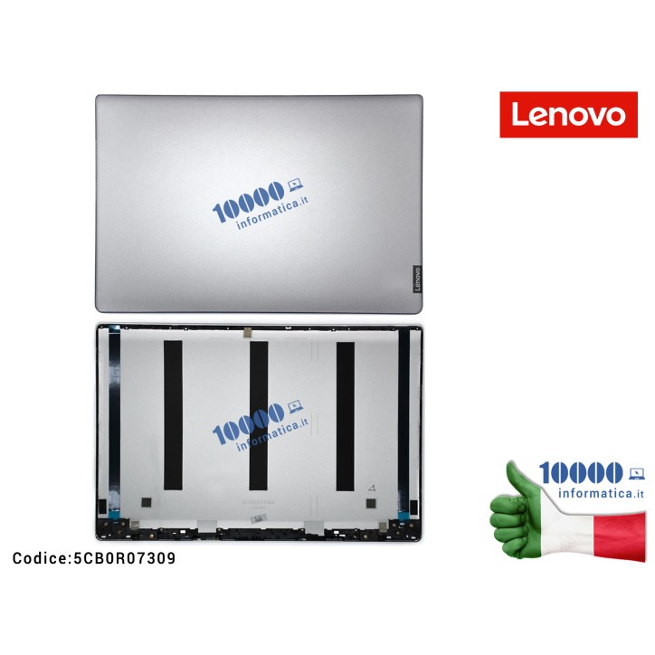 Cover LCD LENOVO IdeaPad 330S-15IKB (81F5) 330S-15AST (81F9) 330S-15ARR (81FB) [Grigio Platino] 5CB0R07309 Antenne incluse FRU5CB0R07309