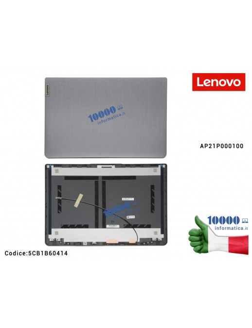 Cover LCD LENOVO 3-15ITL6 3-15ADA6 3-15ALC6 3-15IAU7 3-15ABA7 - 5CB1B60414 Cover LCD LENOVO [Arctic Grey] IdeaPad 3-15ITL6 (82H8) 3-15ALC6 (82KU) 3-15ADA6 (82KR) 3-15IAU7 (82RK) 3-15ABA7 (82RN) [AG] 5CB1B60414 AP21P000100
