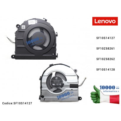 Ventola Fan LENOVO ThinkBook 14 G6 IRL (21KG) (21NQ) G6 ABP (21KJ) K14 G2 IRU (21G0) (21G1)...