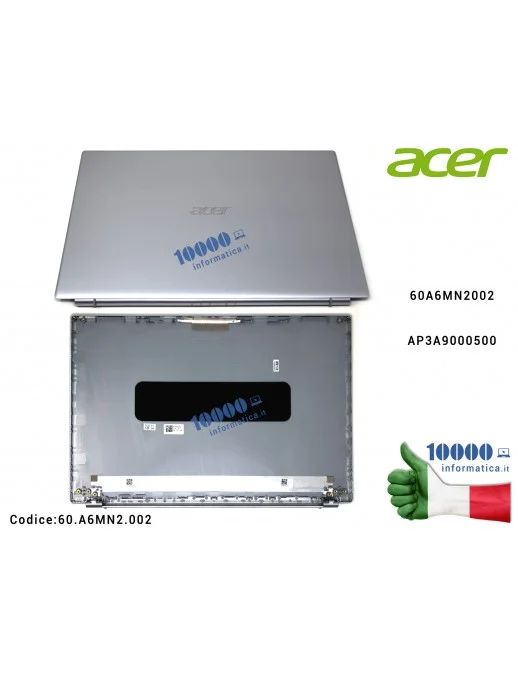 60.A6MN2.002 Cover LCD ACER Aspire A115-32 A315-35 A315-58 A315-58G [SILVER] AP3A9000500 60A6MN2002 60.A6MN2.002 AM34G000110
