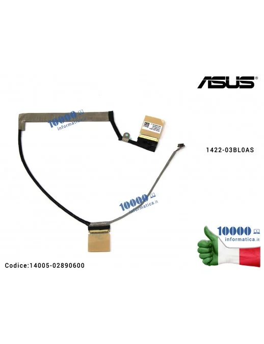 Cavo Flat LCD ASUS X512 X512U X512F X512FL X512UF X512FA X512FJ 1422-03BM0AS 1422-03BL0AS VivoBook F512U X512U X512UF