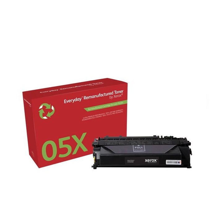 003R99808 Xerox Black toner cartridge. Equivalent to HP CE505X. Compatible with HP LaserJet P2055 CE505X 6500 pagine