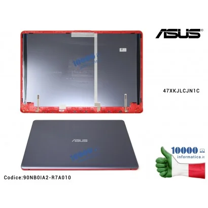 Cover LCD ASUS VivoBook 15 X530 S530 (STAR GRAY) X530F X530FA X530FN X530U X530UA X530UF X530UN S530F S530FA S530FN S530U S530UA S530UF S530UN (Profilo ROSSO) 47XKJLCJN1C 90NB0IA2-R7A010