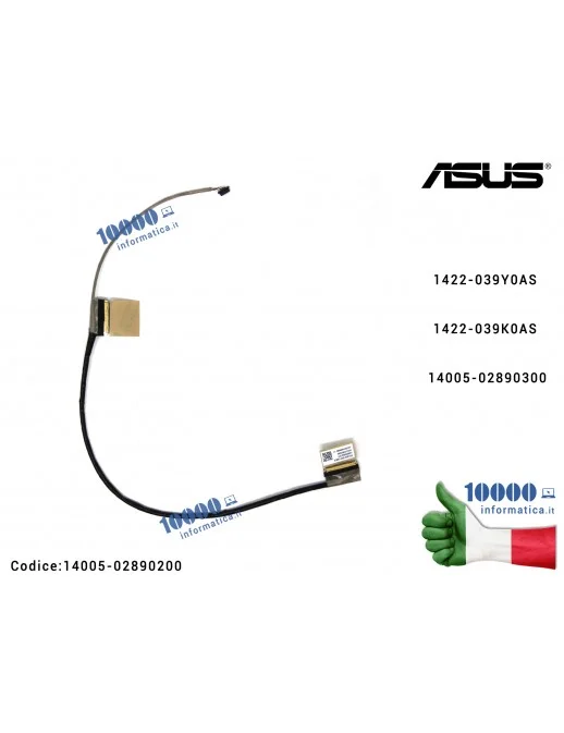 14005-02890200 Cavo Flat LCD ASUS 14005-02890100 14005-02890400 1422-035K0AS 1422-03BF0AS Cavo Flat LCD ASUS VivoBook X512 X5...