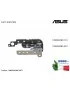 13NB0IA0M14011 Cerniera Hinge [SX] ASUS S530 X530 X530F X530FA X530FN X530UA X530UF X530U X530UN S530F [LATO SINISTRO] 13NB0I...