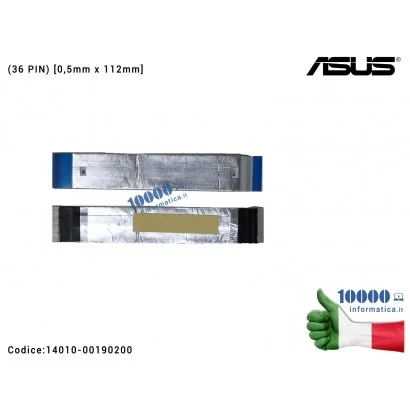 14010-00190200 Cavo LCM Collegamento FFC (36 PIN) [0,5mm x 112mm] ASUS MeMO Pad 10 ME102A 14010-00190200