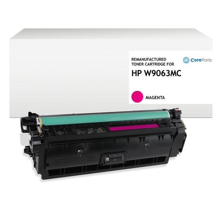 QI-HP2155M CoreParts Toner Magenta for HP, Pages: 12000, suitable for HP Color LaserJet Managed E55040dw • MFP E57540c • MFP E57