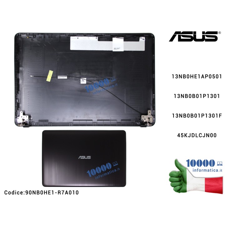 Cover LCD ASUS VivoBook X540 (NERO) X540L X540LA X540LJ X540S X540SA X540SC X540B X540BA X540UP X540YA 13NB0B01P13112 13NB0B01AP