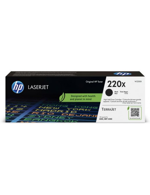W2200X HP 220X Black Original LaserJet Toner Cartridge 193808760297