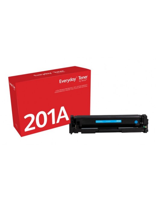 006R03689 Xerox Everyday™ Cyan Toner by Xerox compatible with HP 201A (CF401A), Standard capacity 1400 pagine