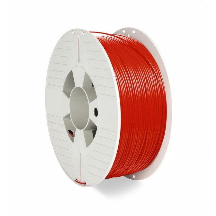 55053 Verbatim 1.75 mm, PET-G, 8.1 KJ/m2, Red Any brand
