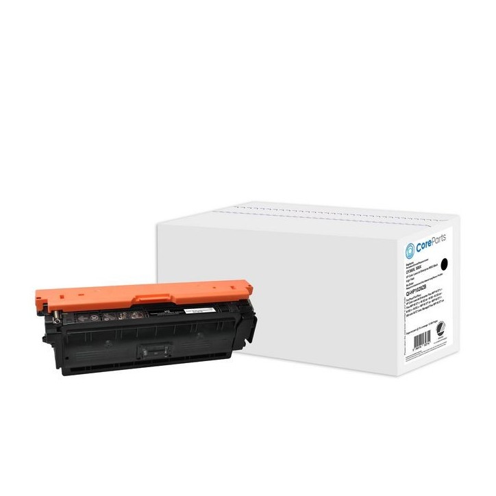 QI-HP1028ZB CoreParts Toner Black CF360X Pages: 12.500, Nordic Swan HP Color LaserJet Enterprise M553 (508X) High Yield Series C