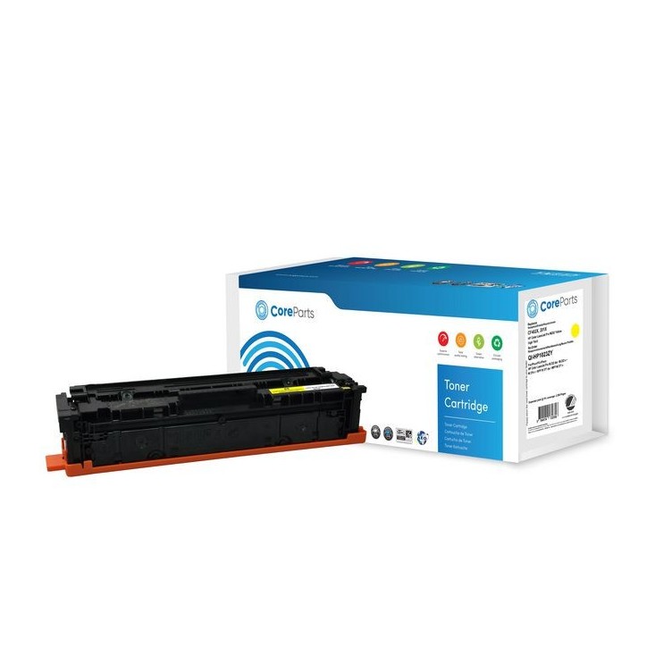 QI-HP1023ZY CoreParts Toner Yellow CF402X Pages: 2.300 Nordic Swan HP Color LaserJet Pro M252 (201X) High Yield Series CF402X HP