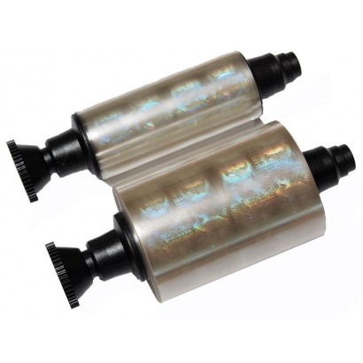 R4002 R4002 Evolis R4002, Hologram Overlay Varnish Ribbon - Generic Globe Design, for Evolis Pebble 4 / Dualys 3 / Securion, ...