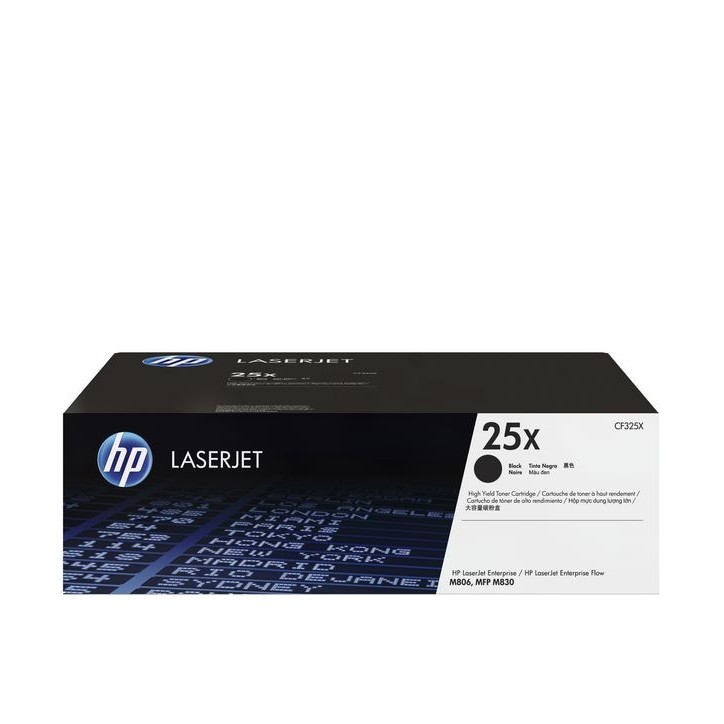 CF325X HP 25X High Yield Black Original LaserJet Toner Cartridge HPCF325X 886112762773 CF325X HP 25X High Yield Black Original LaserJet Toner Cartridge HPCF325X 886112762773
