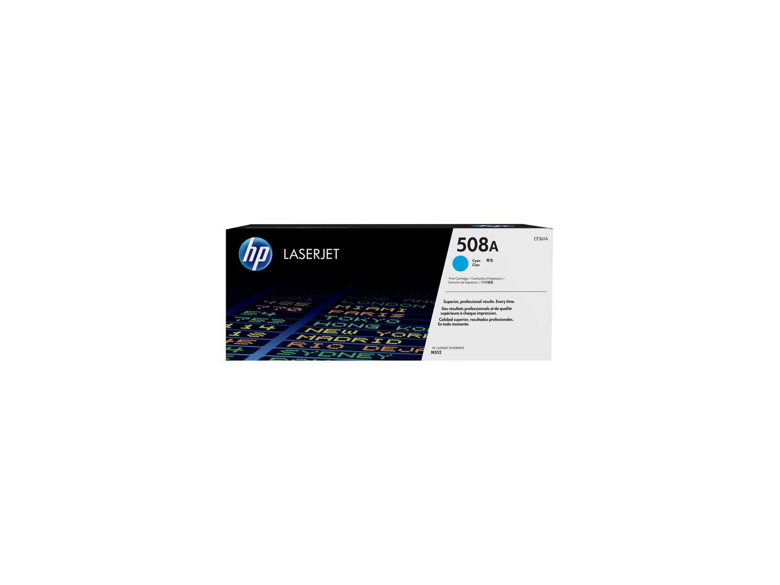 CF361A CF361A HP 508X High Yield Cyan Original LaserJet Toner Cartridge 649480 888793237571