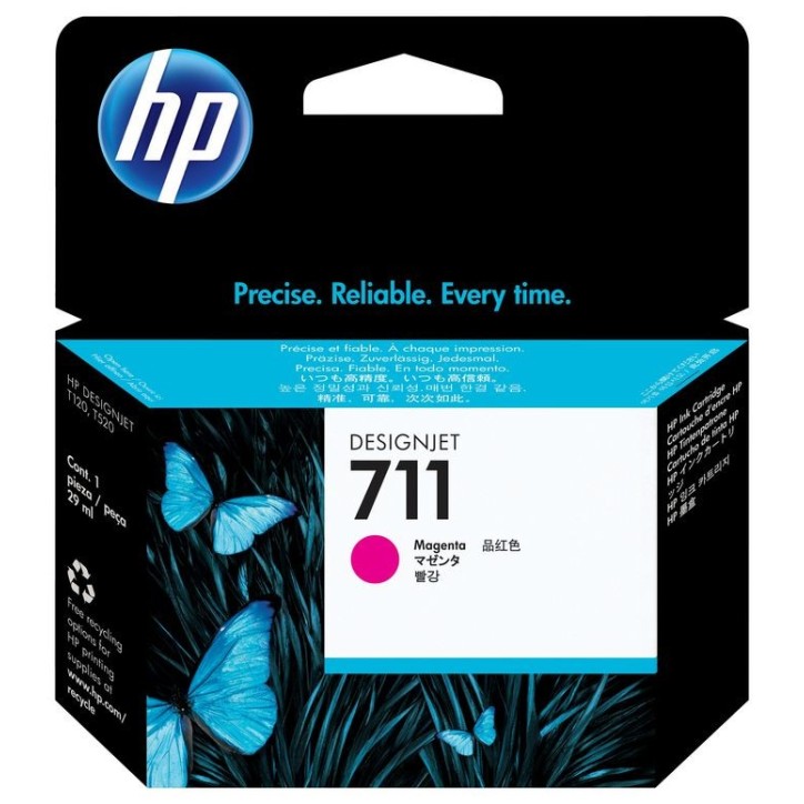 CZ131A HP 711 29-ml Magenta Ink Cartridge HP