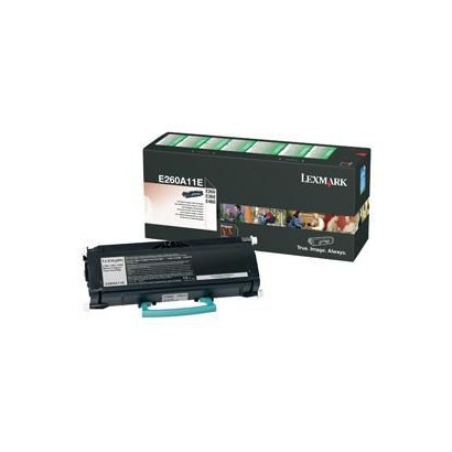 E260A11E E260A11E Lexmark E260, E360, E460 Return Programme Toner Cartridge, 3.5K LEX260A11E 3500 pagine Features DSE