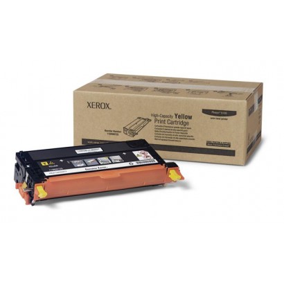 113R00725 113R00725 Xerox Xerox Genuine Phaser 6180 / 6180MFP Yellow High Capacity Toner Cartridge - 113R00725 643036 Xerox