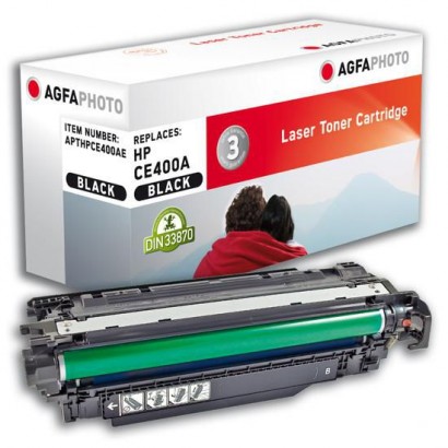 APTHPCE400AE AgfaPhoto Toner HP CE400A, 5500 CE400A, 507A, APTHPCE400AE 5500 pagine