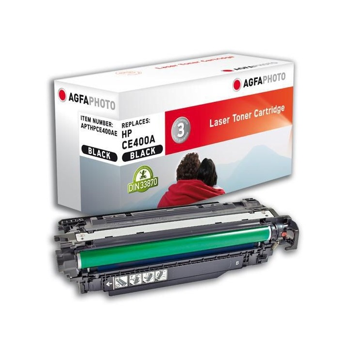 APTHPCE400AE AgfaPhoto Toner HP CE400A, 5500 CE400A, 507A, APTHPCE400AE 5500 pagine