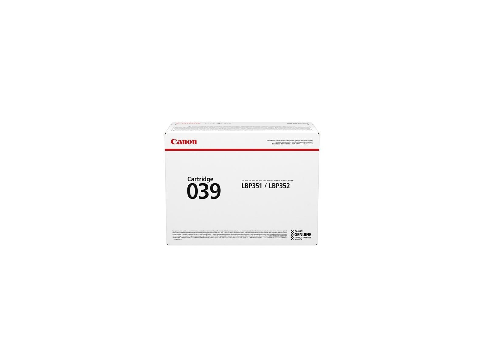 0287C001 0287C001 Canon Toner cartridge 039 11000 pagine