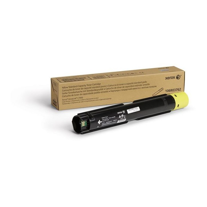106R03762 Xerox Xerox Genuine VersaLink C7000 Yellow Standard Capacity Toner Cartridge - 106R03762 Xerox