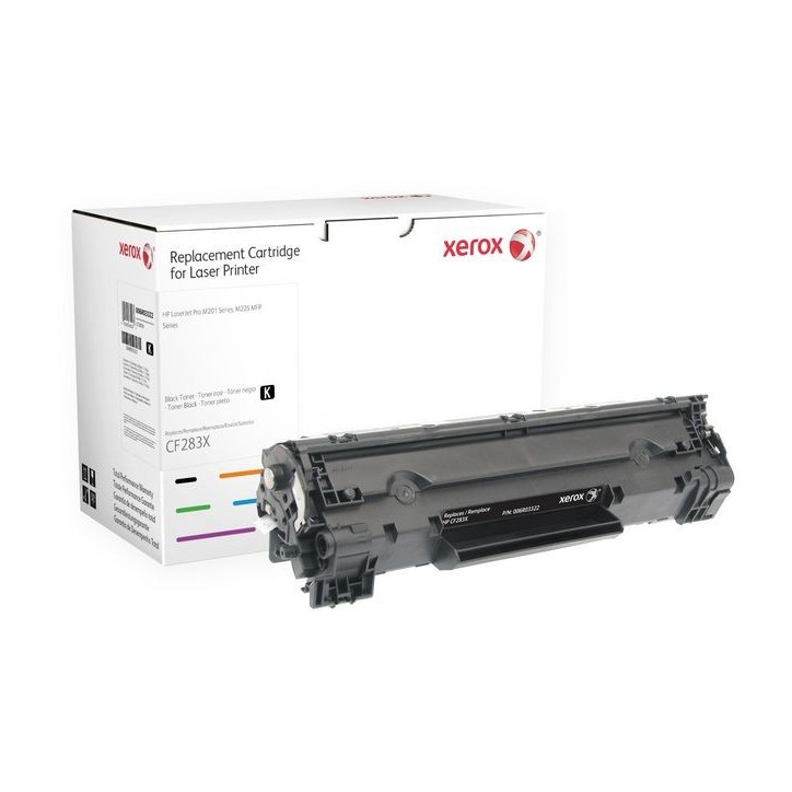 006R03322 Xerox Black toner cartridge. Equivalent to HP CF283X. Compatible with HP LaserJet M127, LaserJet M201, LaserJet M225 2