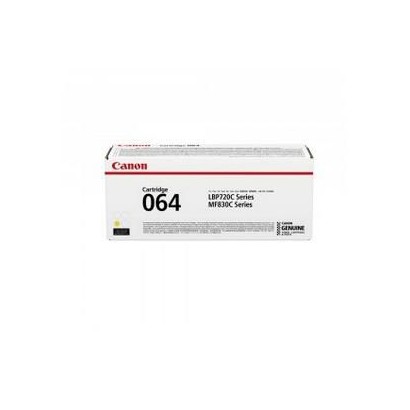 4931C001 4931C001 Canon 064H Yellow Toner Cartridge, 5000 Pages Canon Features DSE