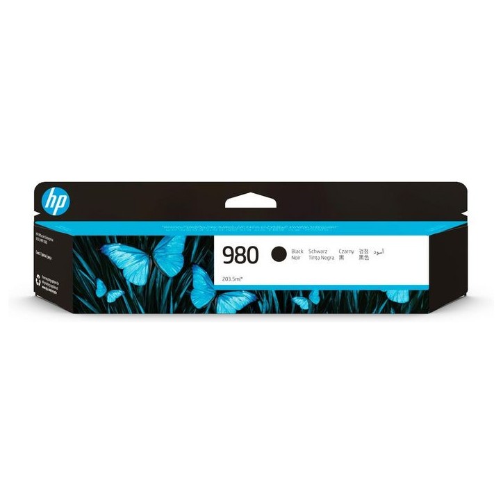 D8J10A HP 980 Black Original Ink Cartridge D8J10-67901 887758769157